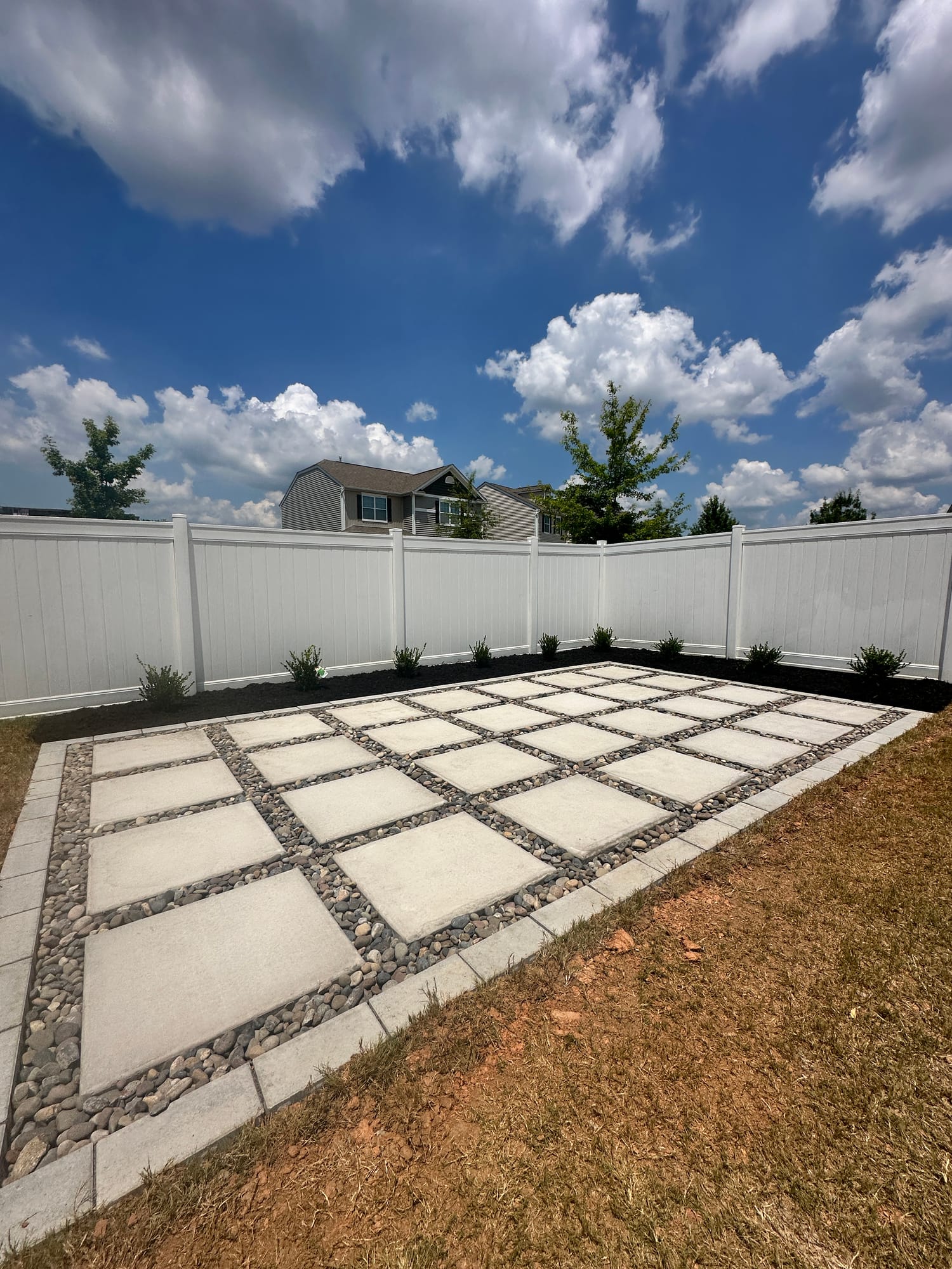 Completed Patio